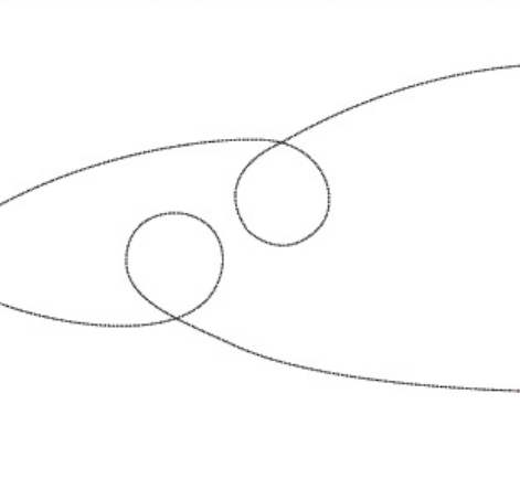 女直筒右后尖角口袋装饰线3