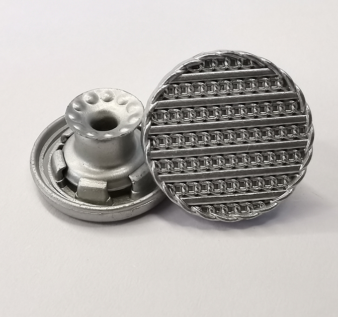 合金金属扣（亚银5）