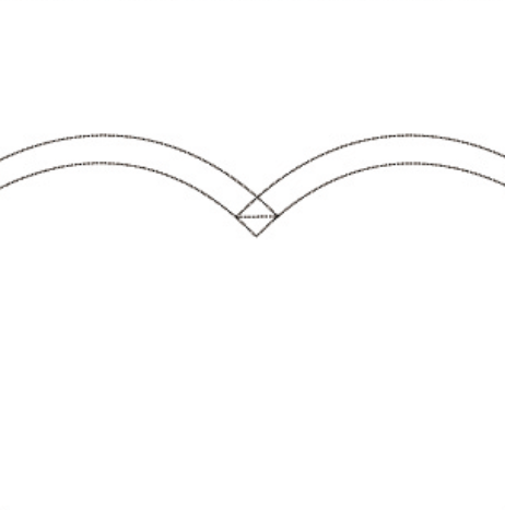 男直筒左后尖角口袋装饰线4