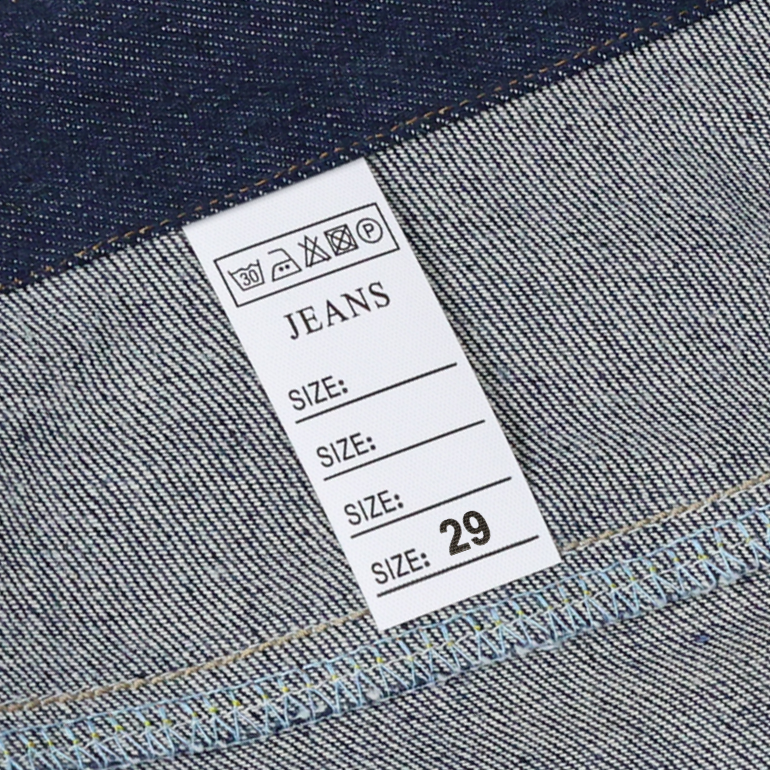 尺码/洗水标(29码)